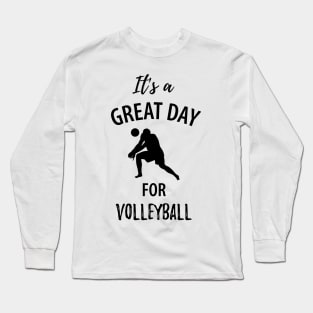 Volleyball Sport Team Play Gift Long Sleeve T-Shirt